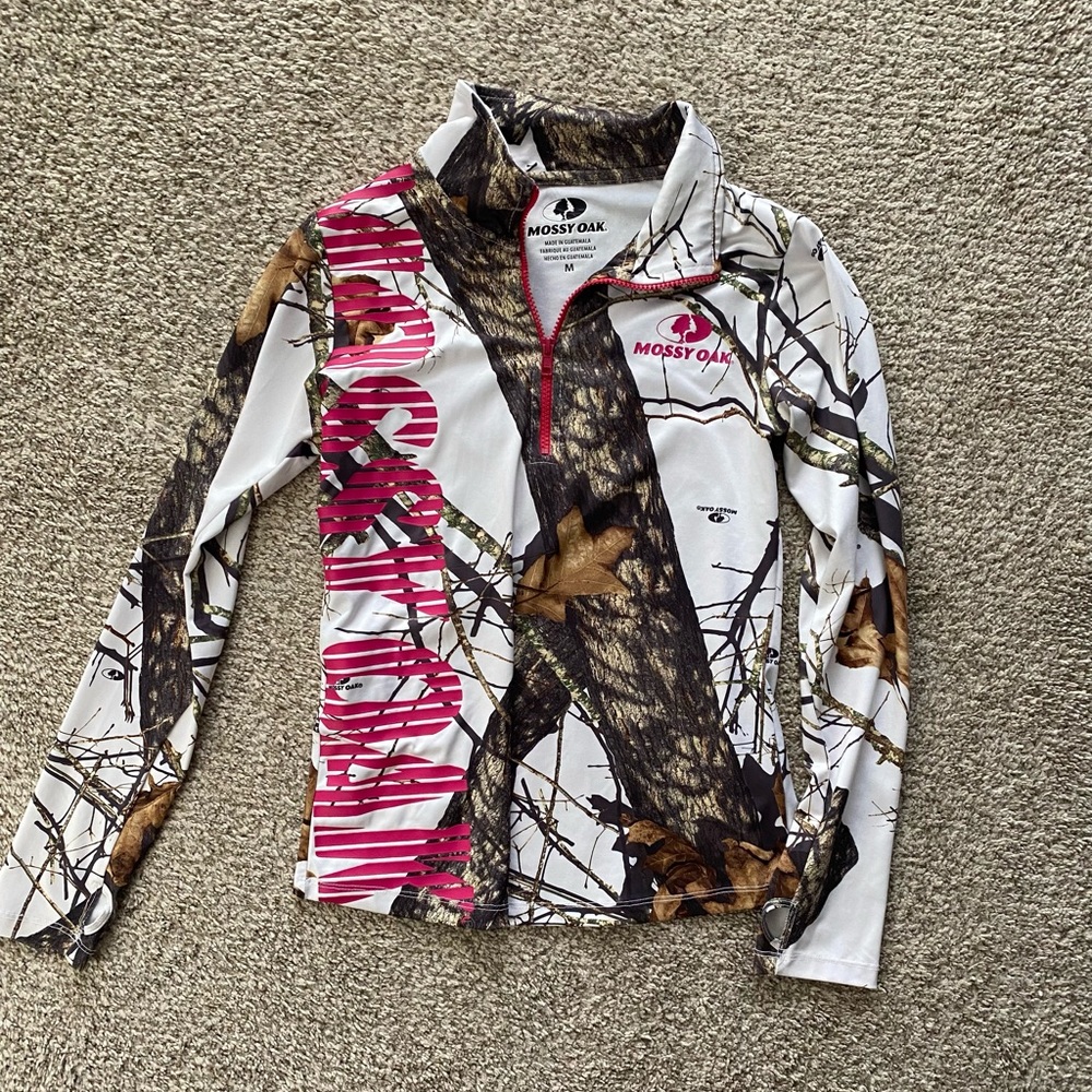 Mossy oaks woman’s half zip